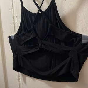 Strappy back crop top